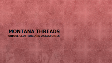 eshop at Montana Threads's web store for American Made products